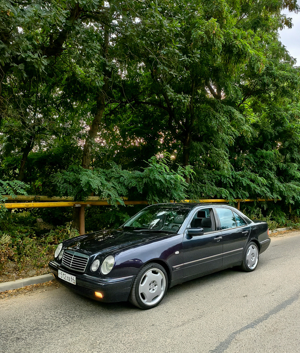 Ах леееето…)))) Хороша песня))) — Mercedes-Benz E-class (W210), 3,2 л, 1998  года | покатушки | DRIVE2