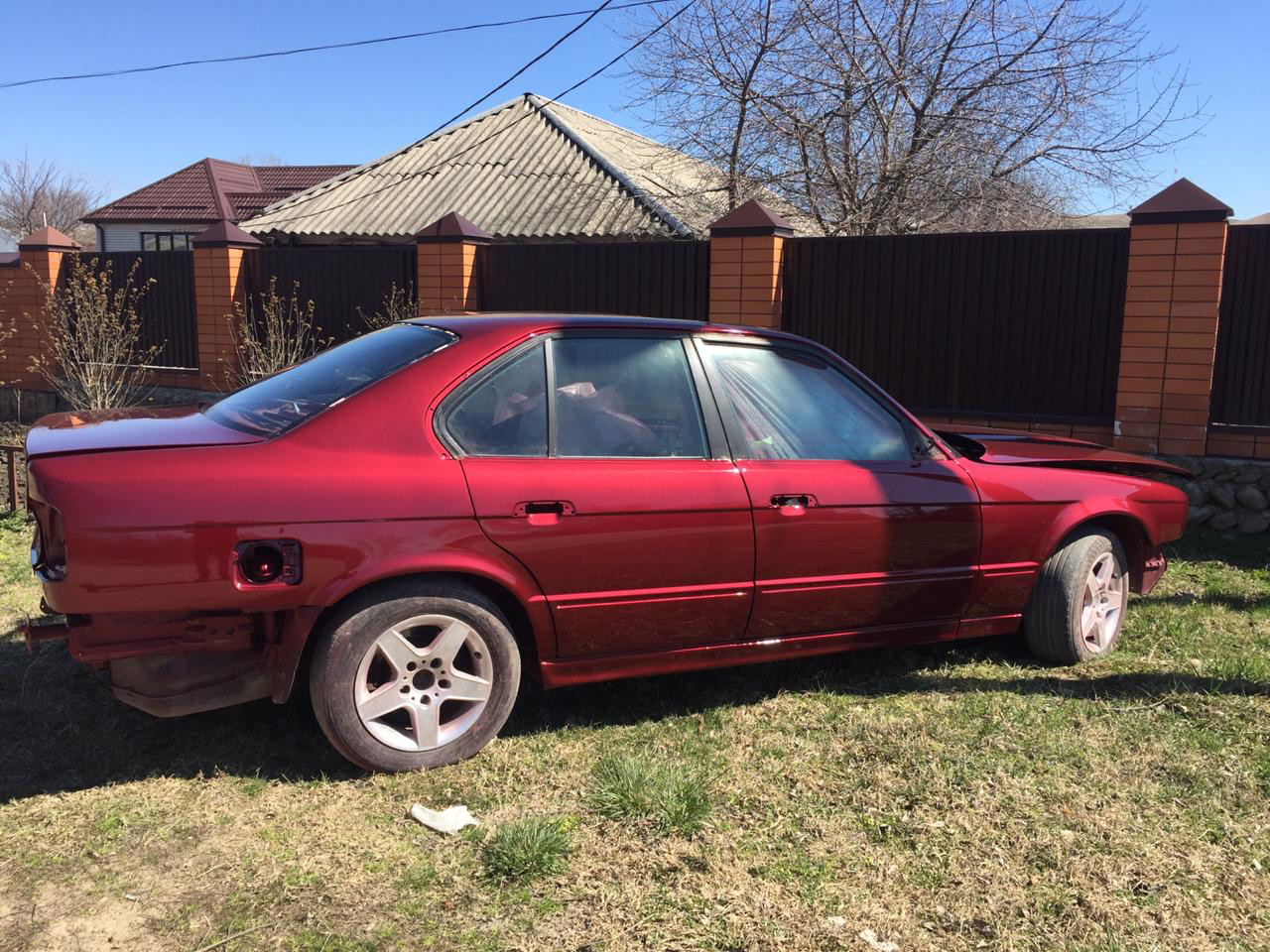 BMW e34 Calypsorot