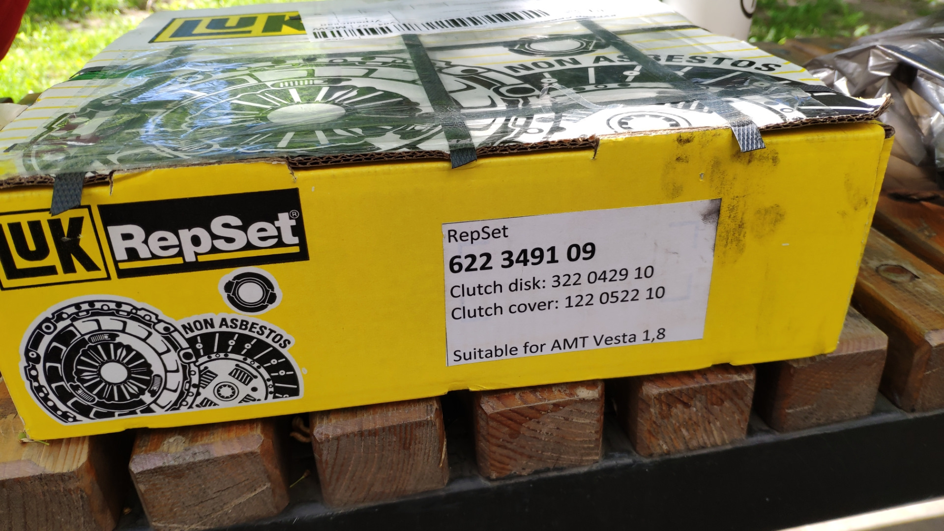 Износ корзины за 8000 км и замена сцепления 1.8 амт — Lada Vesta, 1,8 л ...