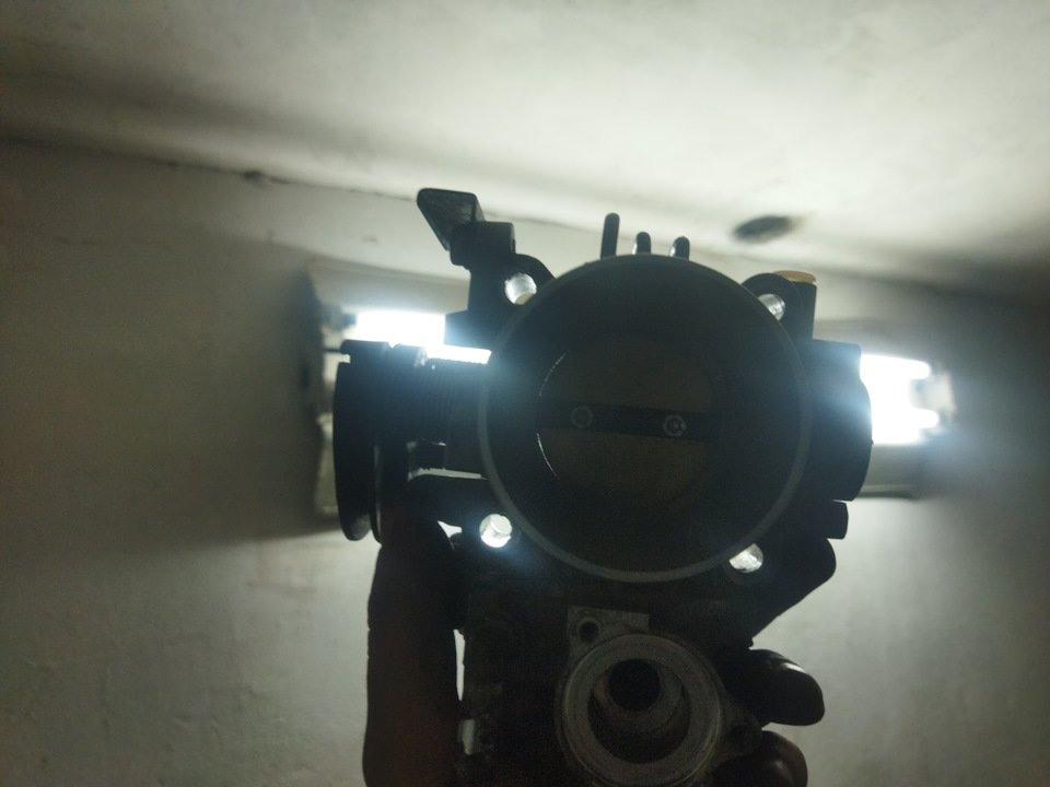 Доработка дроссельной заслонки — Mitsubishi Lancer IX, 1,6 л, 2004 года ...