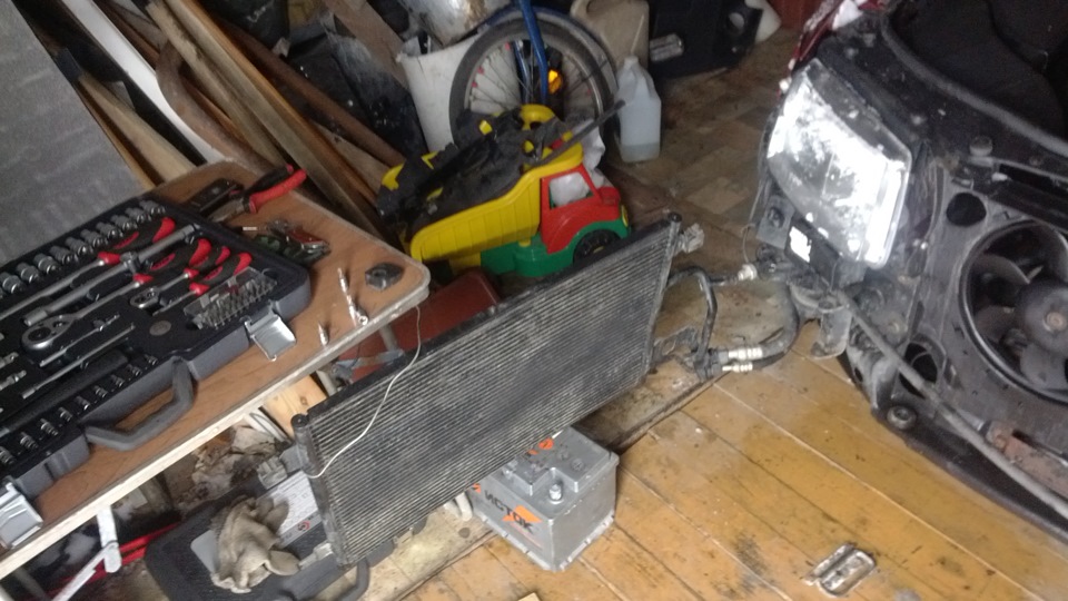 Замена крыльчатки вентилятора.Дубль 2 — Volkswagen Passat B5, 2,3 л ...