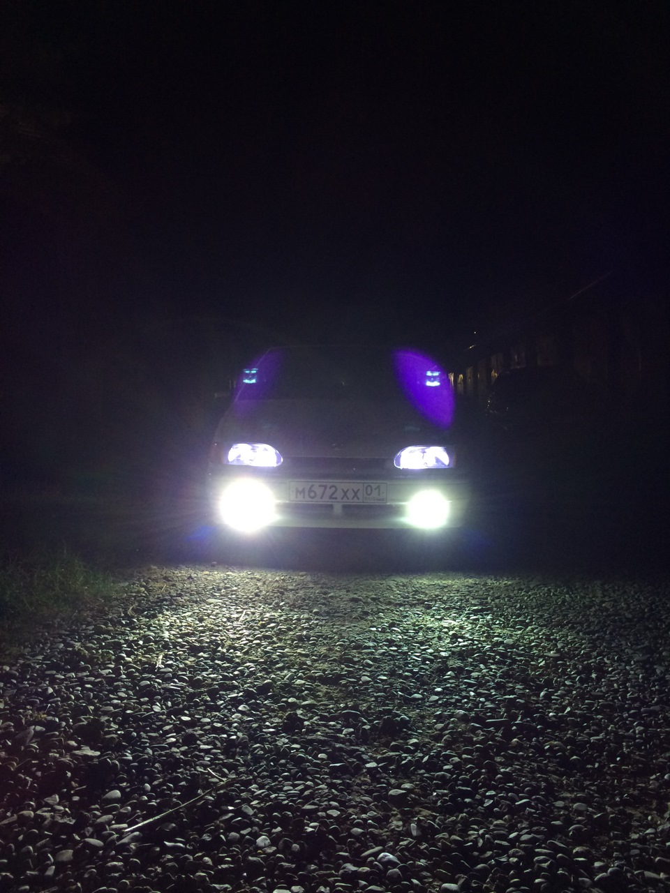 ксенон в ПТФ и улучшение света(дальний, ближний) — Lada 2114, 1,6 л ...