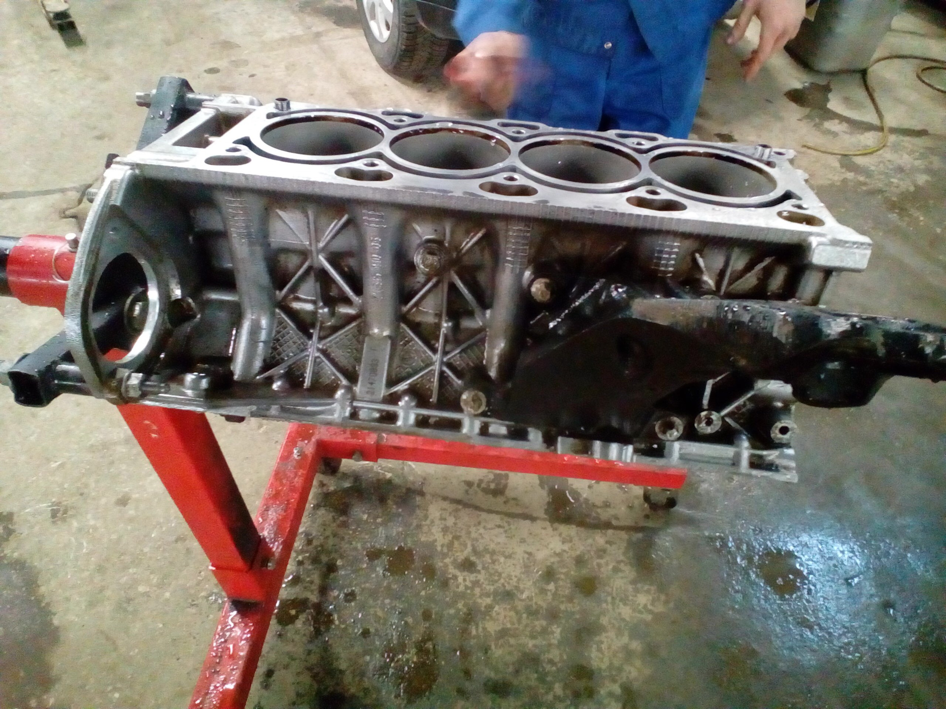 №14.Stop engie oil press 5 — BMW X5 (E53), 4,4 л, 2006 года поломка