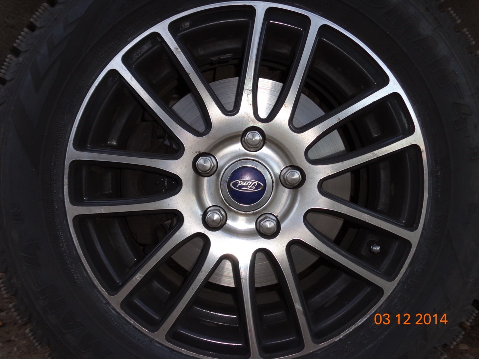 Прикупил по случаю литье. — Ford Focus Hatchback II, 1,6 л, 2006 года ...