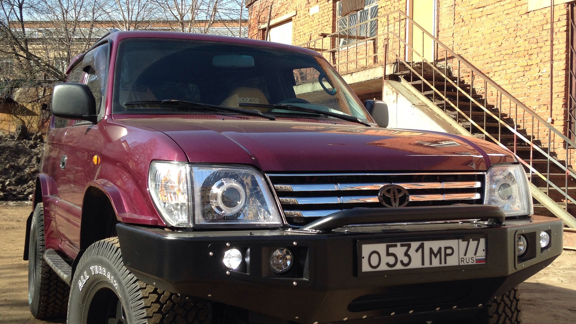 Toyota Land Cruiser Prado 90-series 3.4 бензиновый 1997 | 