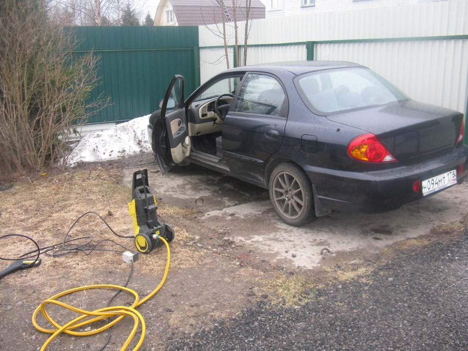 летние чешки — KIA Spectra, 1,6 л, 2007 года | своими руками | DRIVE2