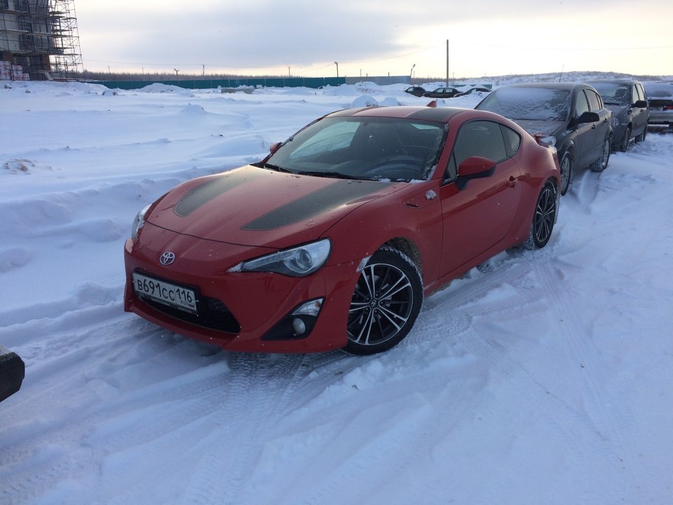 Зима фотки. — Toyota GT86, 2 л, 2014 года | фотография | DRIVE2