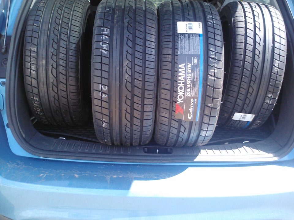 Йокогама с драйв — Hyundai Accent (2G), 1,5 л, 2009 года | шины | DRIVE2