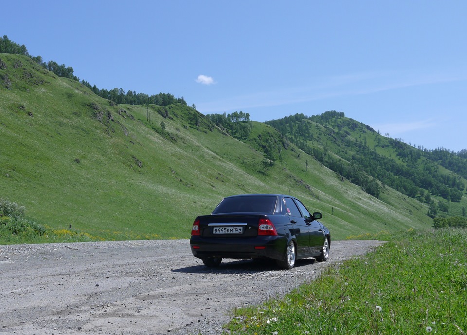 Приора в горах Кавказа