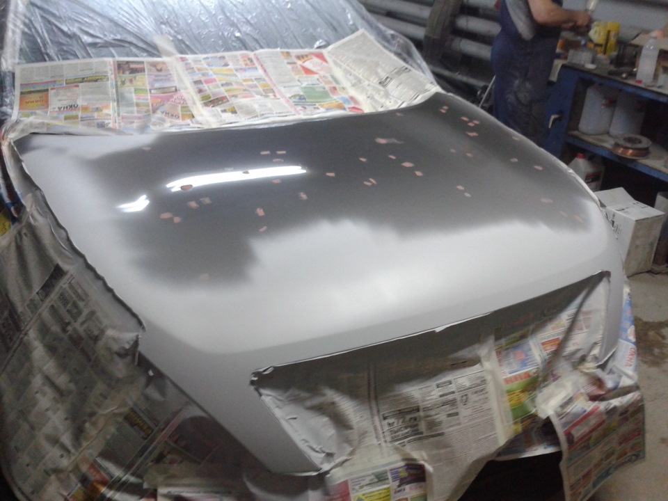 Избавляемся от сколов на капоте и бампере — DRIVE2