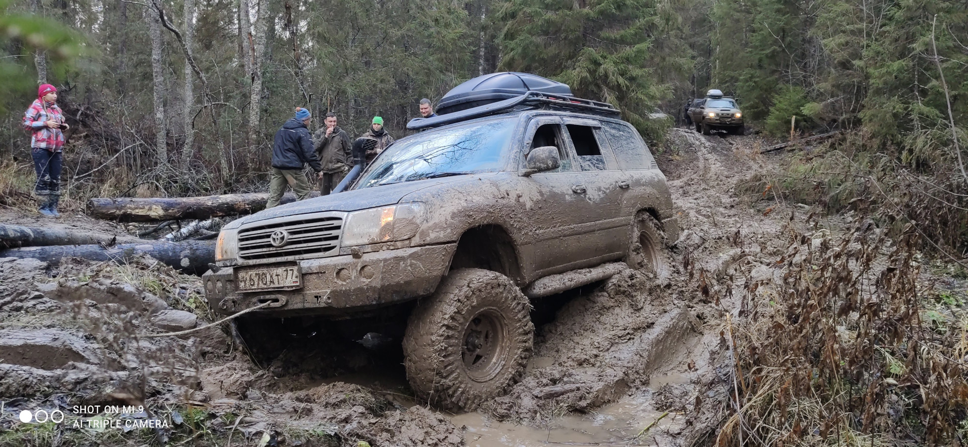 ПЧ2021: Расступитесь, расступитесь. Бояре идут. — Toyota Land Cruiser 100,  4,2 л, 2003 года | покатушки | DRIVE2