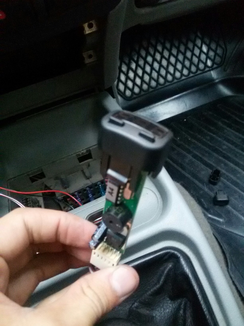 Установка бортового компьютера Штат X1 M — Lada Калина седан, 1,6 л ...