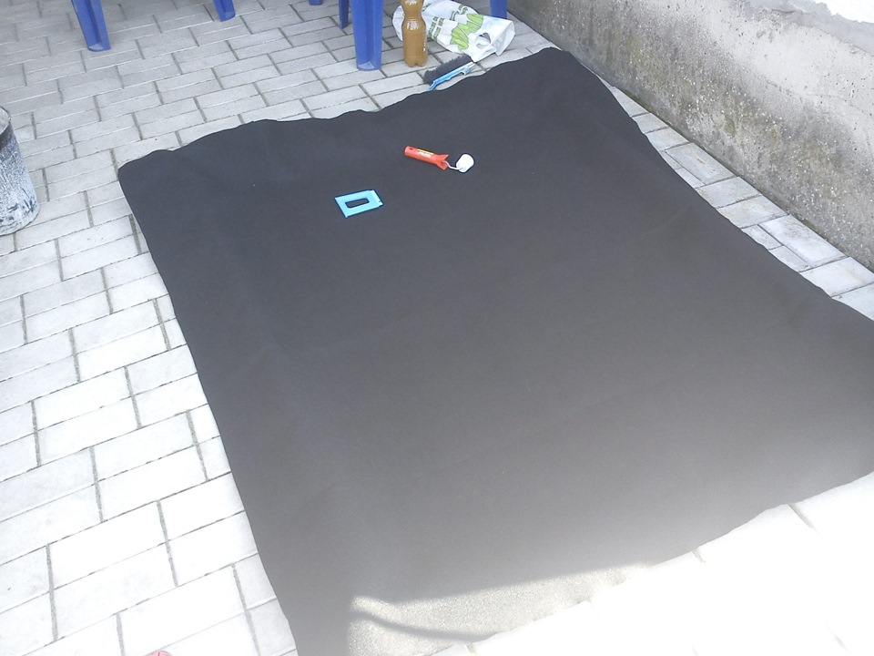 Запись №3 (Переворот и обтяжка потолка карпетом) — Lada 2109, 1,5 л ...