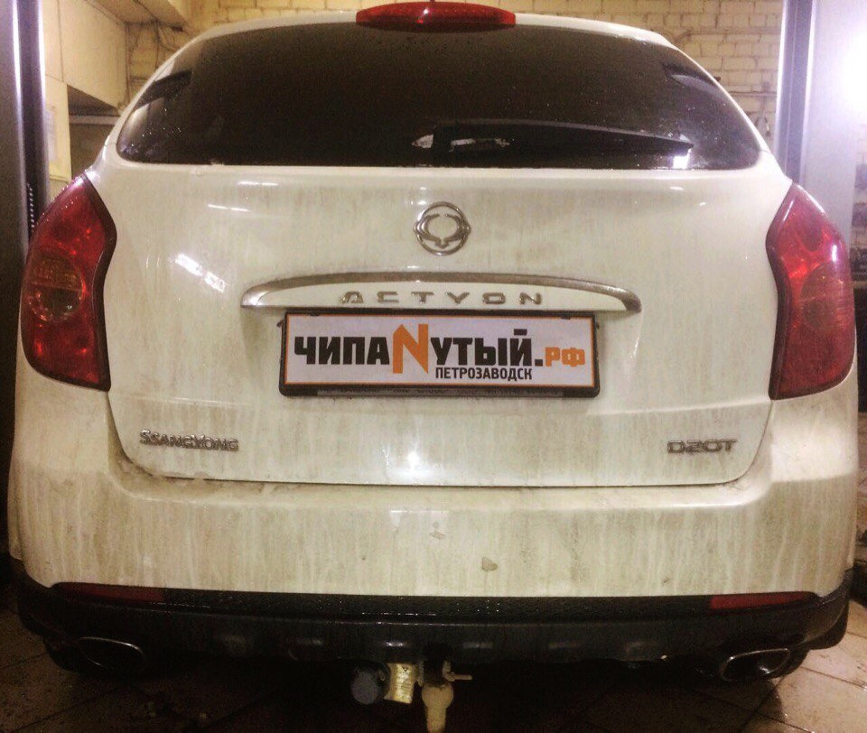 🔥Чип-тюнинг🔥 🚀 Ssang Young Actyon 2.0 TDI 2011 гв. — ЧИПАNУТЫЙ на DRIVE2