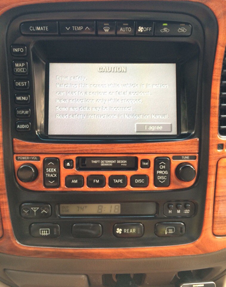 Кто продает штатную магнитолу от TLC 100 или лексус LX 470 — Сообщество ...