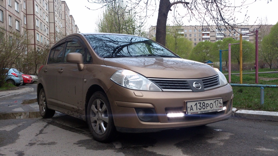 Ниссан тиида замена. Nissan Tiida замена Ёжика.