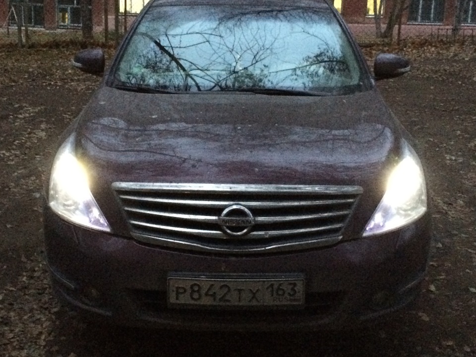 габариты — Nissan Teana (J32), 2,5 л, 2012 года | своими руками | DRIVE2