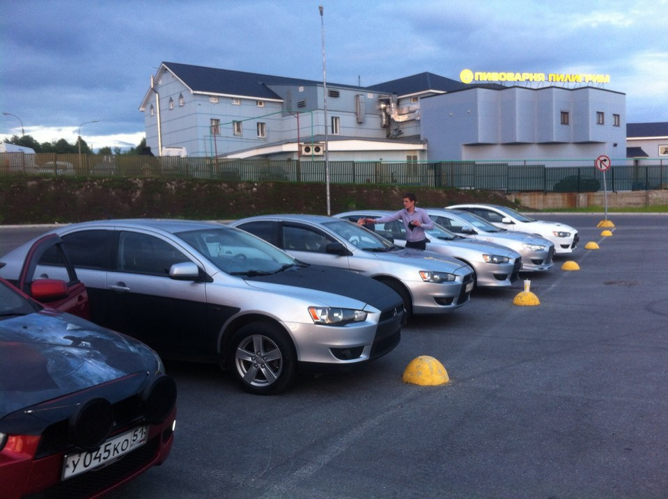 Лансер клуб Мурманск — Mitsubishi Lancer X, 2 л, 2008 года | встреча ...