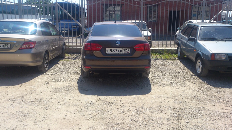 Номера получены, ПТФ "прикручены", машина затонирована. — Volkswagen ...