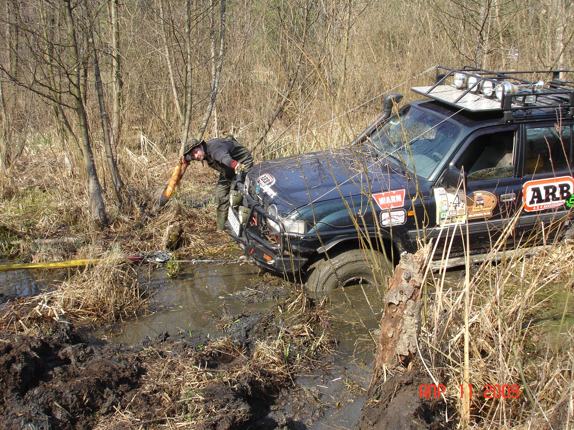 SCHULBUS на БОТАНИК-трофи 2009 — Toyota Land Cruiser 80, 4,2 л, 1997 года |  наблюдение | DRIVE2