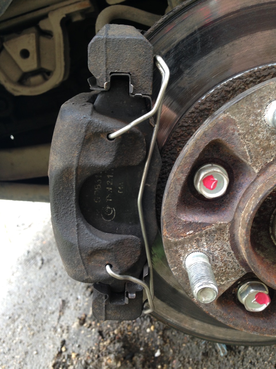 Буксировочная петля и скобы для суппортов — Daewoo Matiz (M100, M150 ...