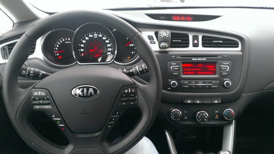 Настройки kia ceed jd