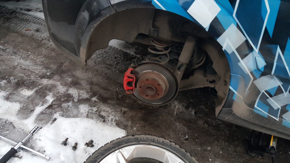 Восстановление сайлентблоков амортизаторов — Opel Astra H GTC, 1,8 л ...