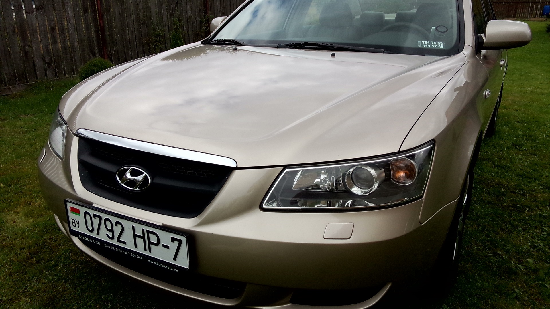 Hyundai Sonata V (NF) 2.0 бензиновый 2006 | 2.0i 16V (144Hp) на DRIVE2