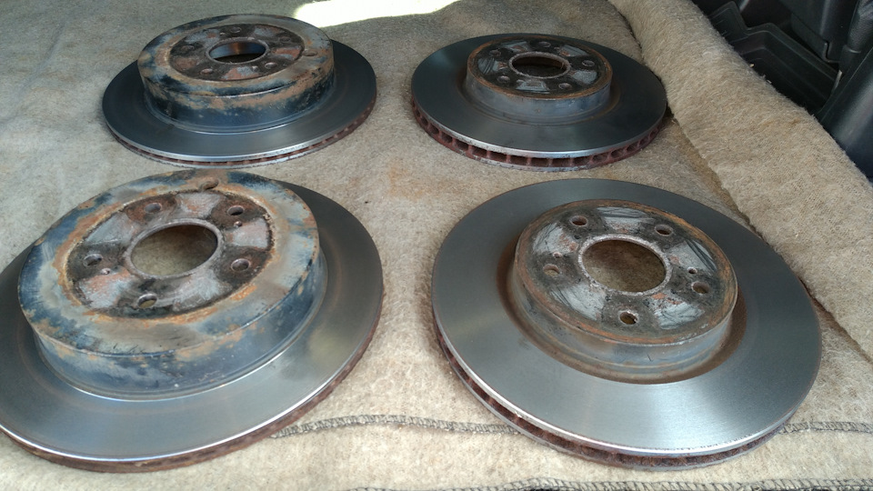 Биение тормозных дисков — Suzuki Grand Vitara (2G), 2,4 л, 2011 года ...