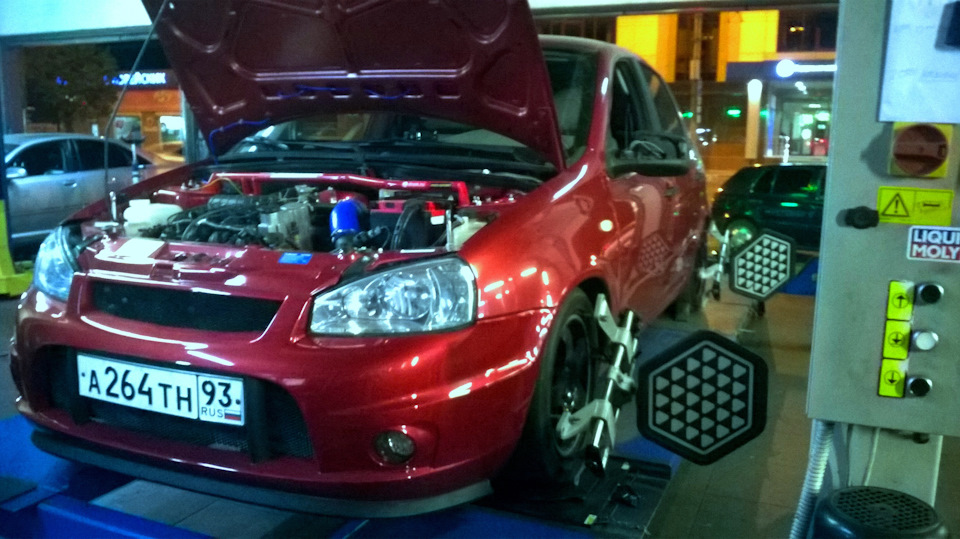 Сделал развал-схождение!) — Lada Калина седан, 1,4 л, 2010 года | визит ...