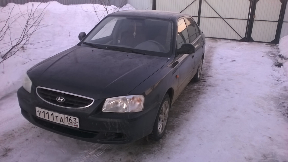 Расход бенза))) — Hyundai Accent (2G), 1,5 л, 2007 года | заправка | DRIVE2