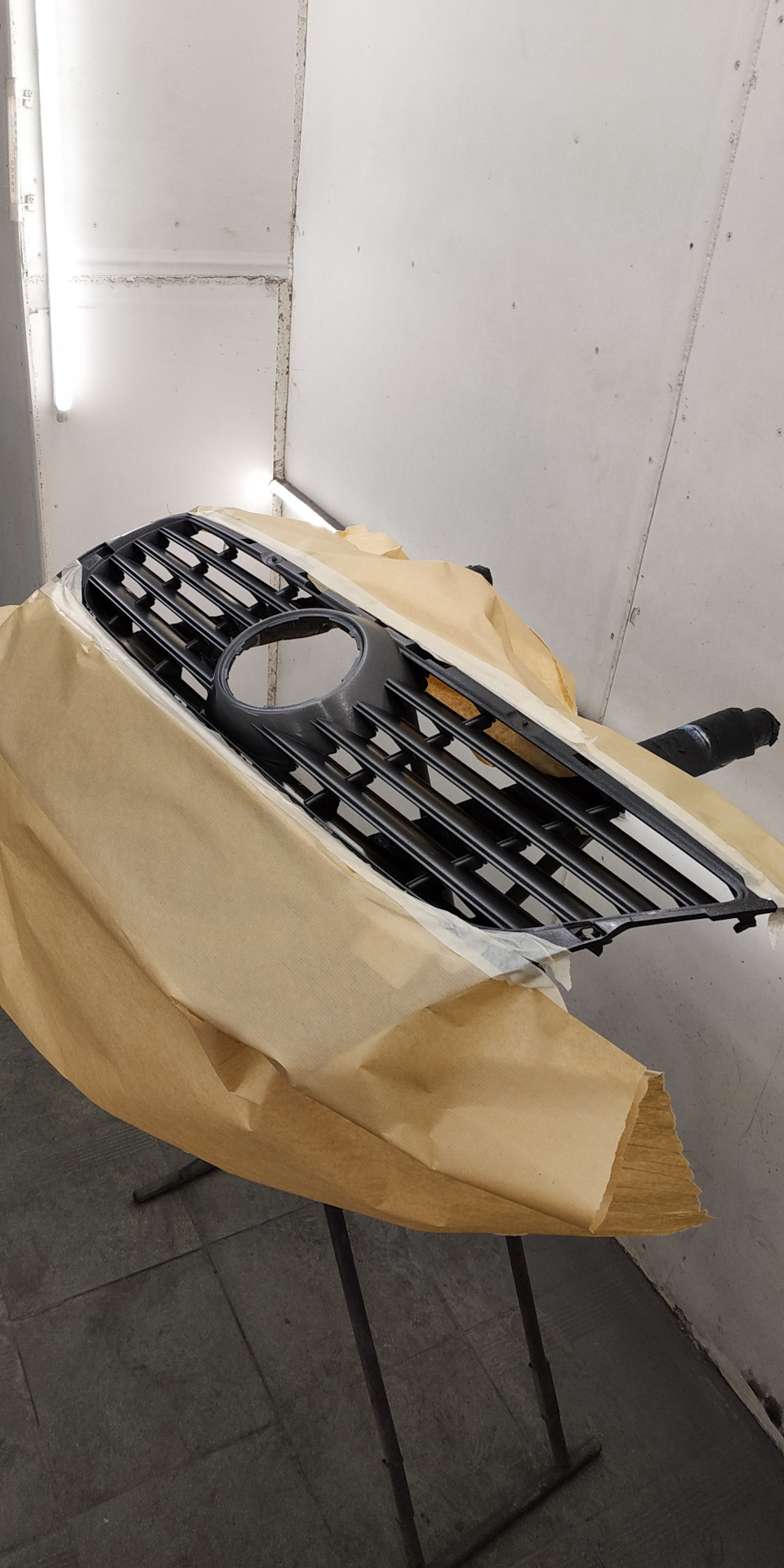 Окраска капота и докрашиваю мелочи. Полный облив часть 4 — Volkswagen ...