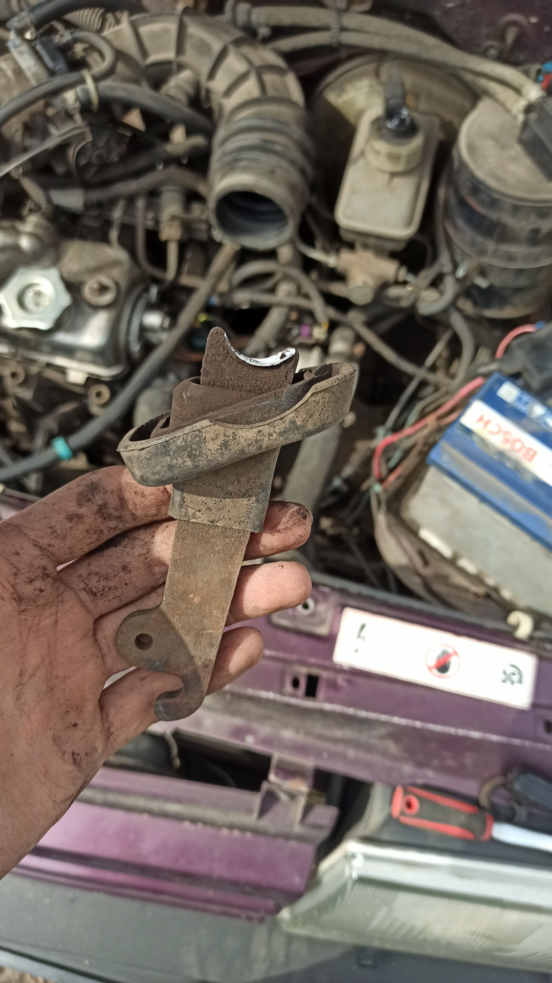 Облом вилки сцепления — Lada 21099, 1,5 л, 1996 года | поломка | DRIVE2