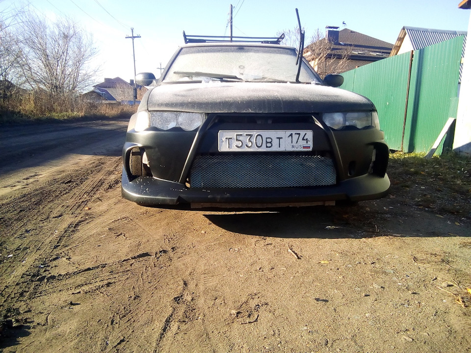 Передний бампер Почти завершен! — Москвич Святогор, 1,8 л, 1999 года ...