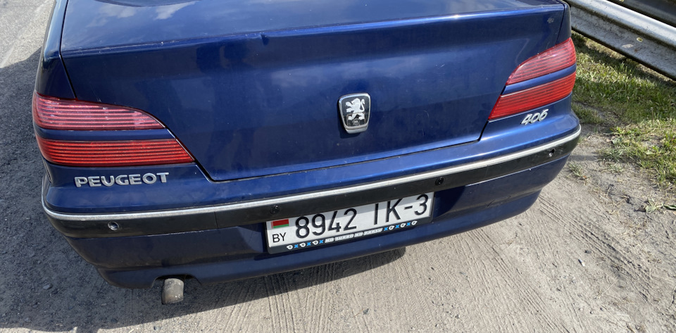 Парктроники — Peugeot 406, 2 л, 1999 года | аксессуары | DRIVE2