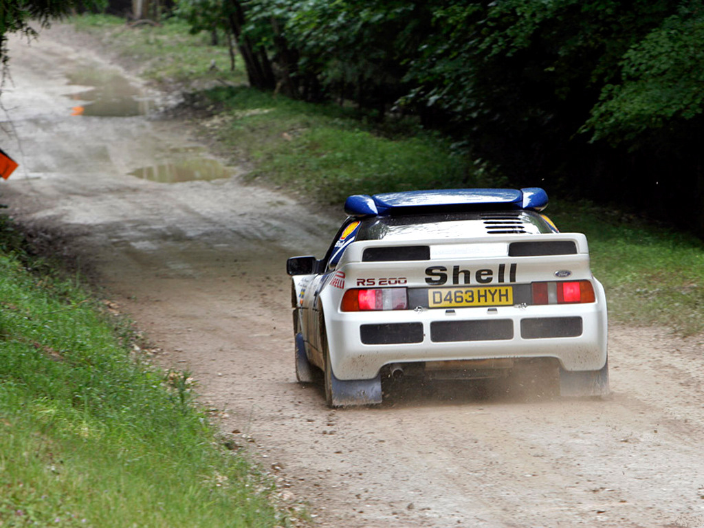 Ford rs200 ралли