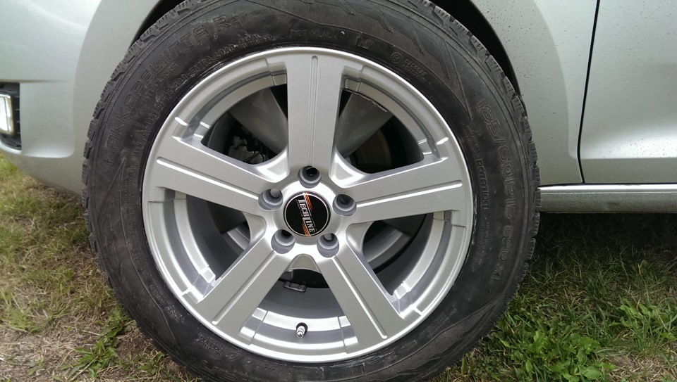 Зимние диски — Skoda Rapid (1G), 1,4 л, 2015 года | колёсные диски | DRIVE2