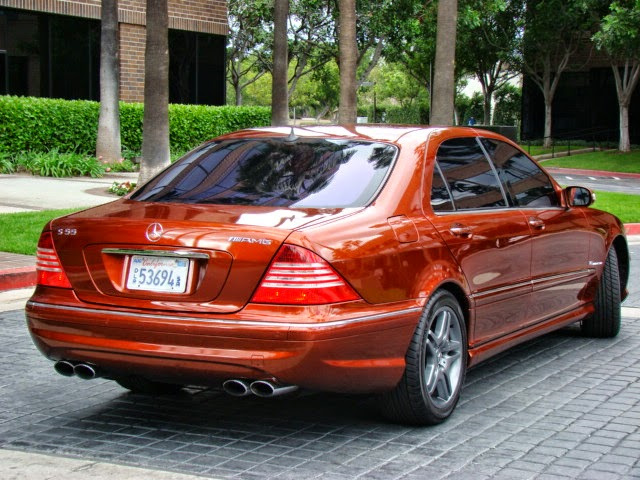 Mercedes w211 Gold Metallic