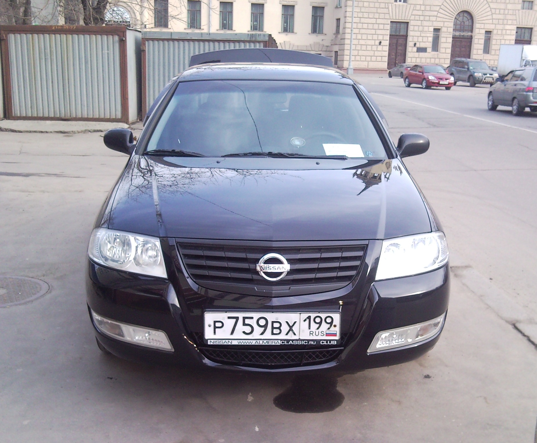 Nissan Almera Classic b10 черная