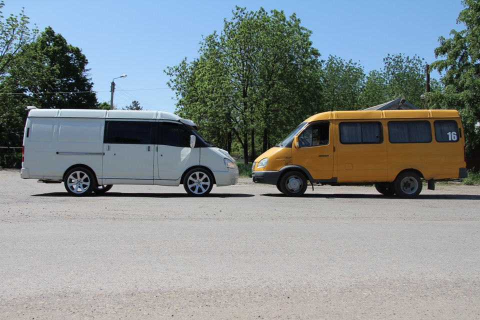 Установил спойлер с 14-ки на крышу. - ГАЗ Газель, 2,5 л, 2008 года тюнинг DRIVE2