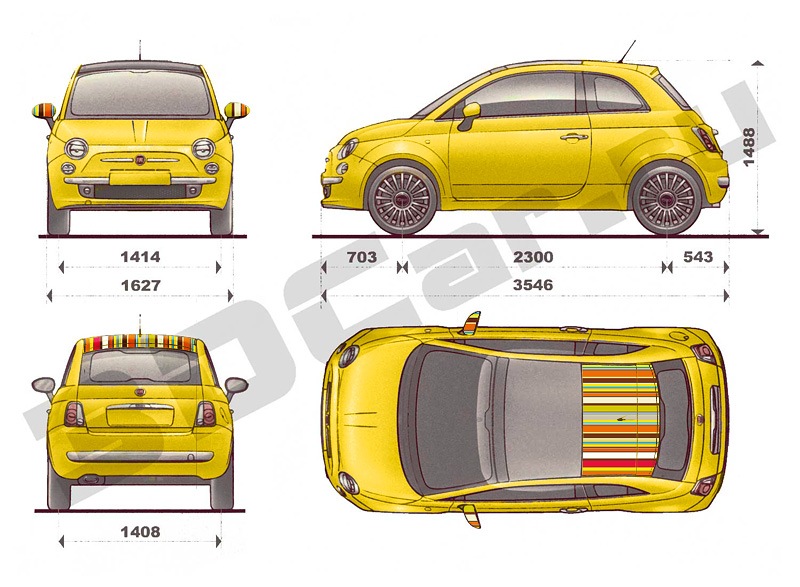 Габариты 500