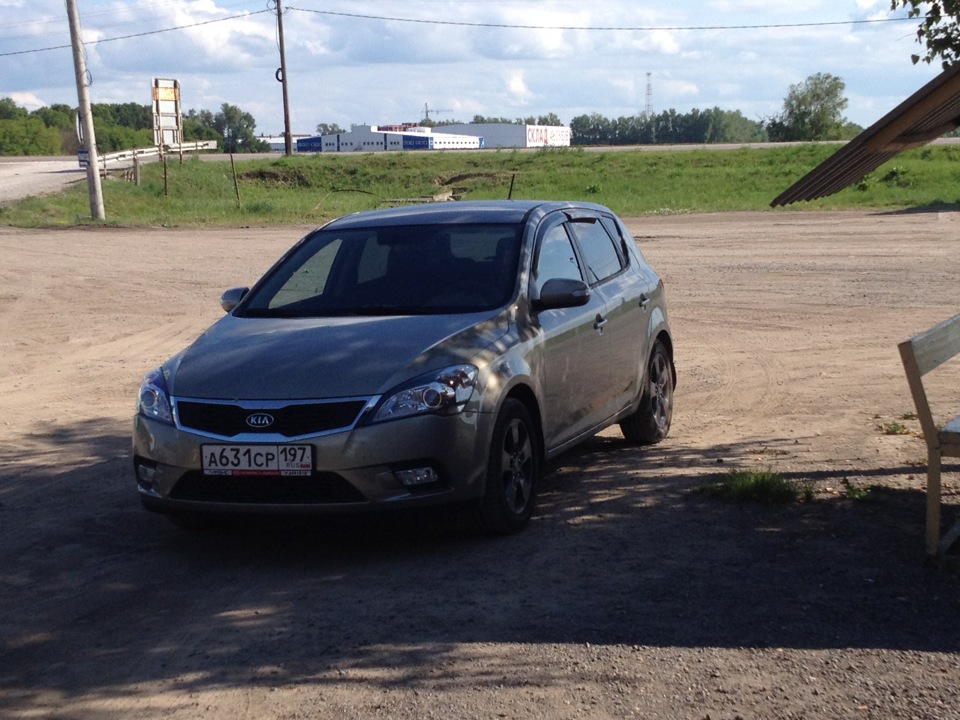 Тонировка по Госту + передние стекла атермальной пленкой — KIA Ceed (1G ...