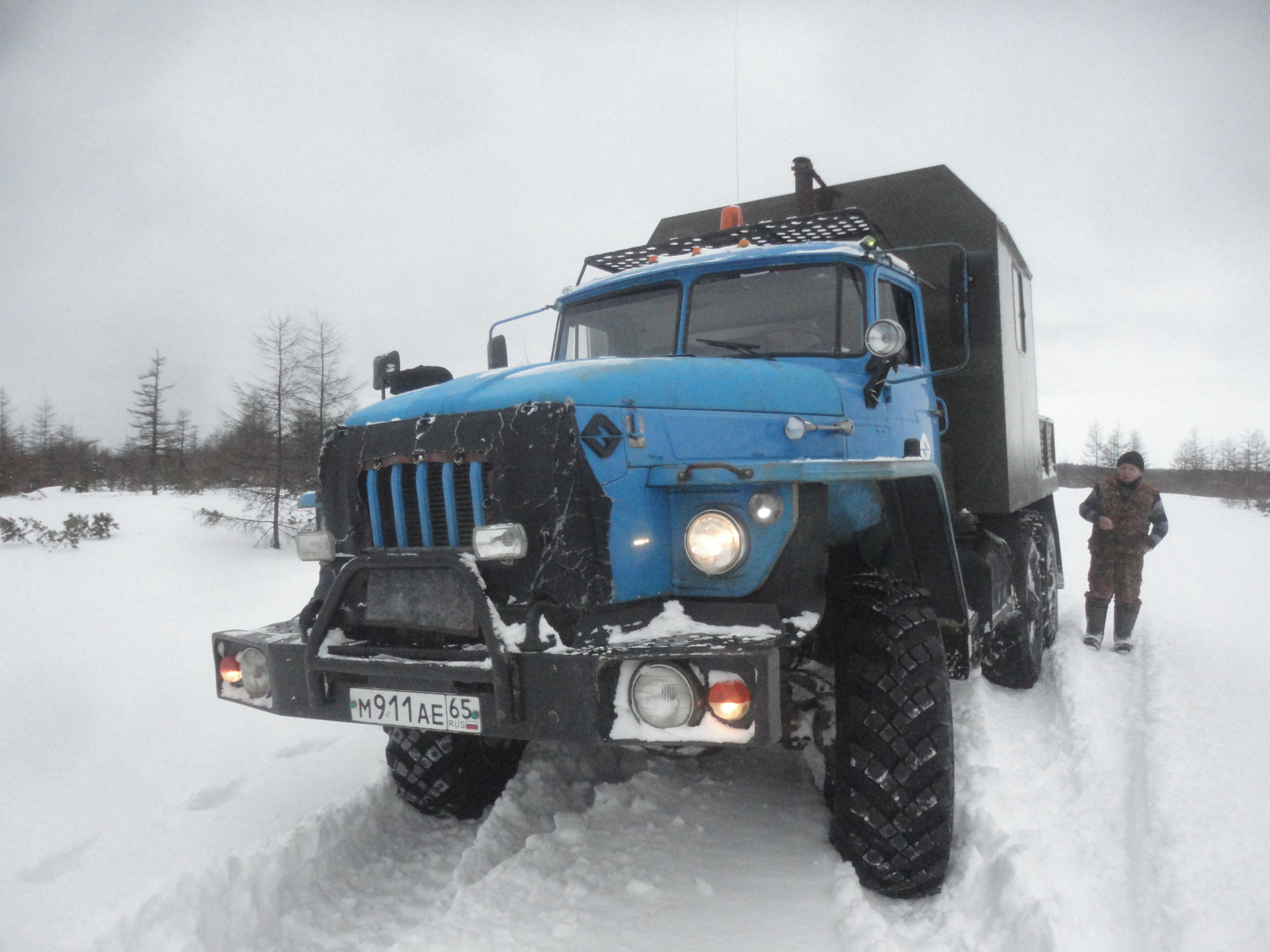 Урал 4320 на севере