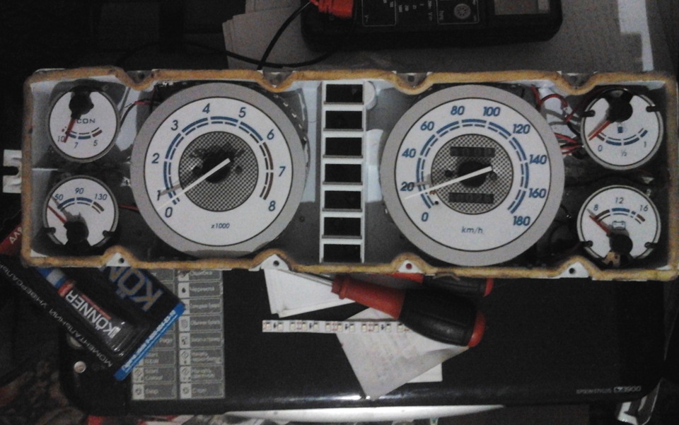 Переделка приборной панели ВАЗ 2107 — Сообщество «Клуб Любителей ...