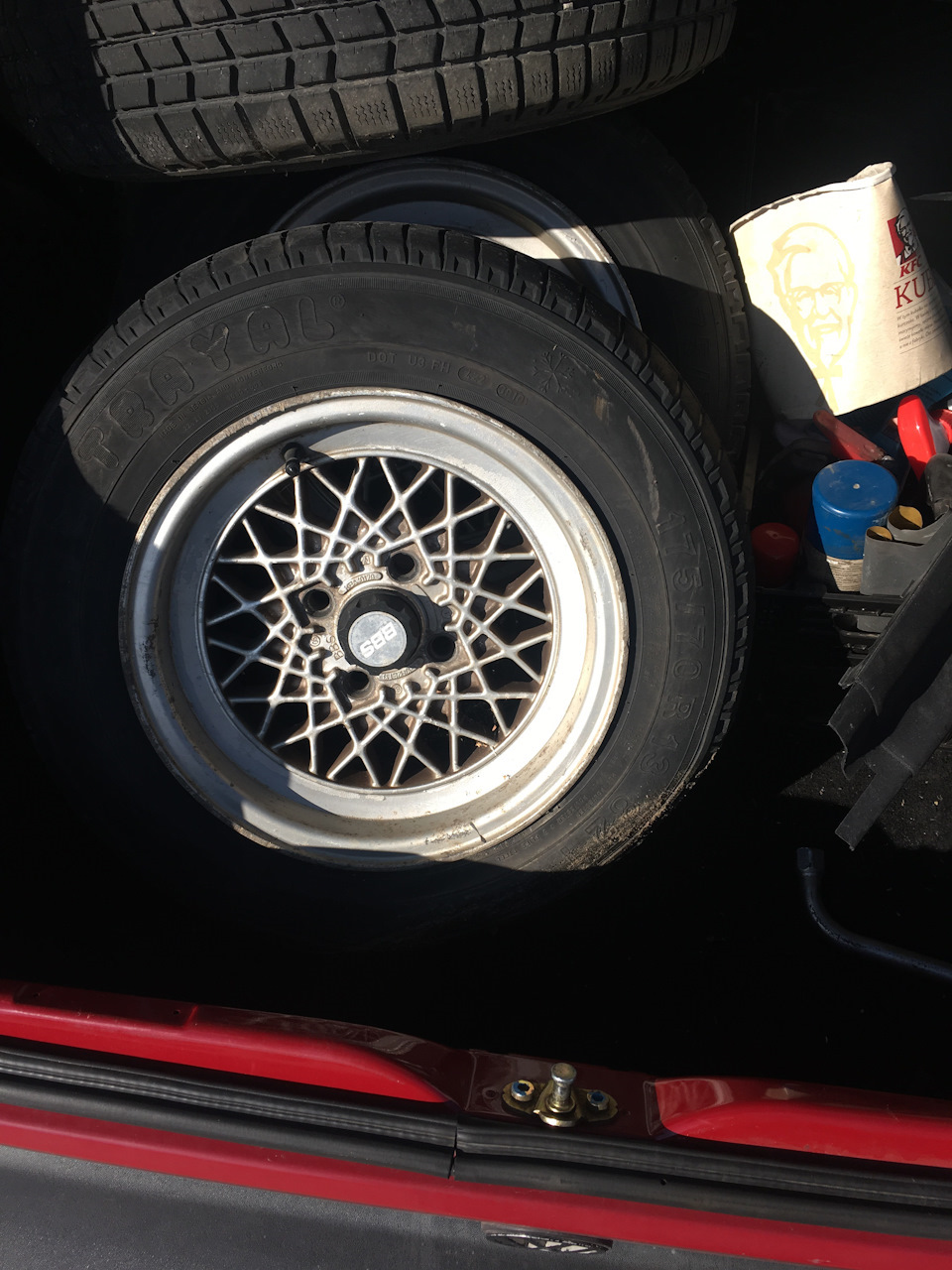 BBS — Mahle R13 — Volkswagen Golf Mk2, 9,9 л, 1990 года | колёсные диски |  DRIVE2