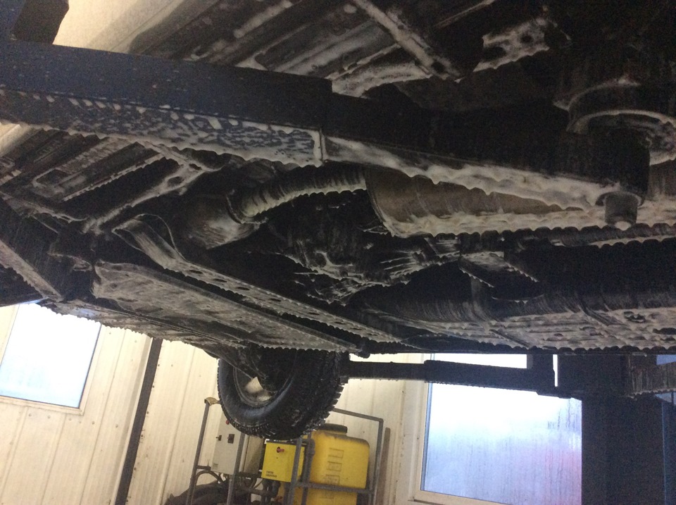 мойка днища в Лигово — Mitsubishi Pajero (4G), 3,2 л, 2008 года | мойка ...