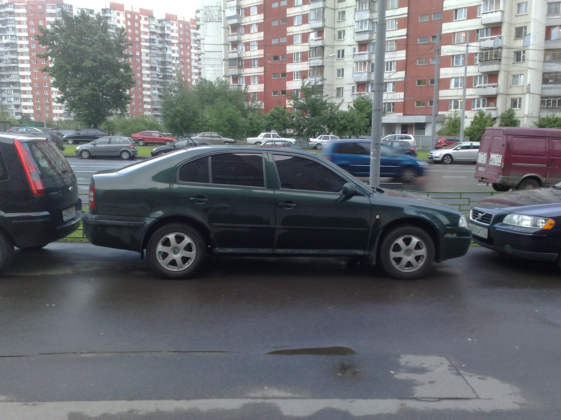 Параллельная парковка — Skoda Octavia A4 Mk1, 1,6 л, 2003 года | просто так  | DRIVE2