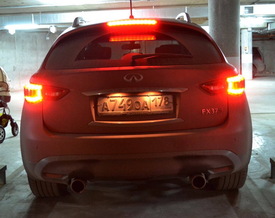 Infiniti fx35 не горят габариты