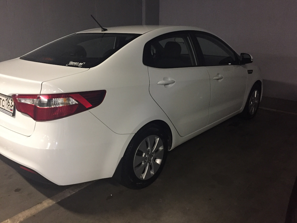 продаю свою машину ! — KIA Rio (3G), 1,6 л, 2013 года | продажа машины ...