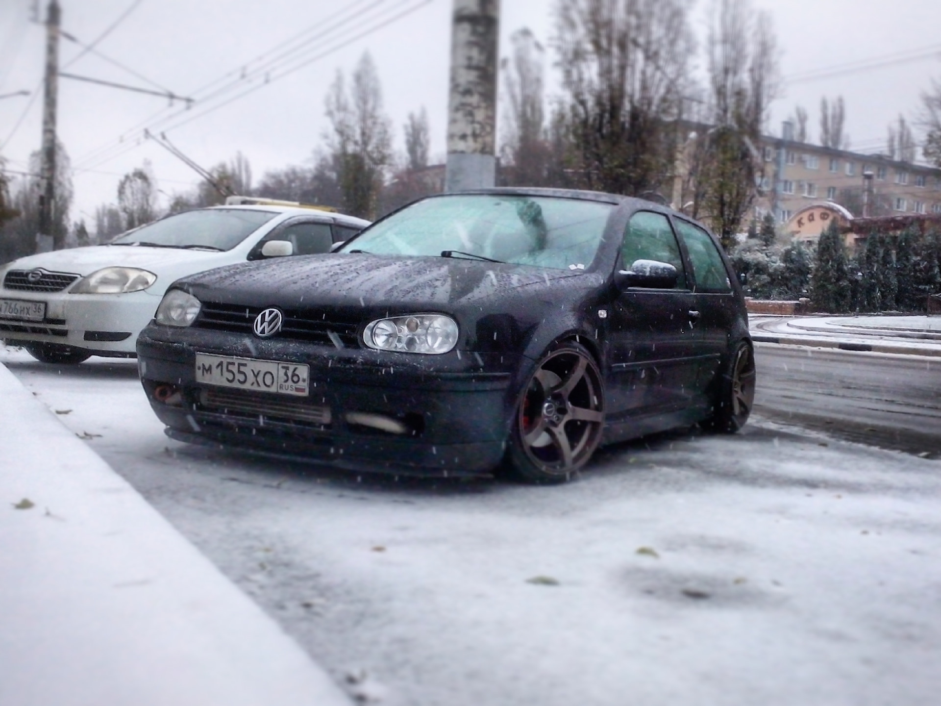 VW Golf 4 зима